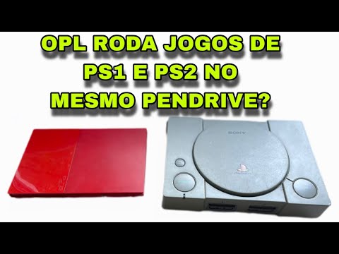 TEM COMO COLOCAR JOGOS DE PS1 E PS2 NO MESMO PENDRIVE? - OPL - YouTube
