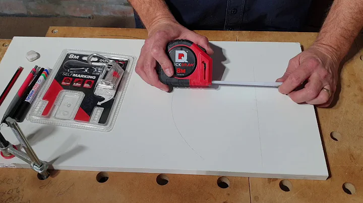 The fastest way to measure and mark accurately. Quickdraw Tape Measure.