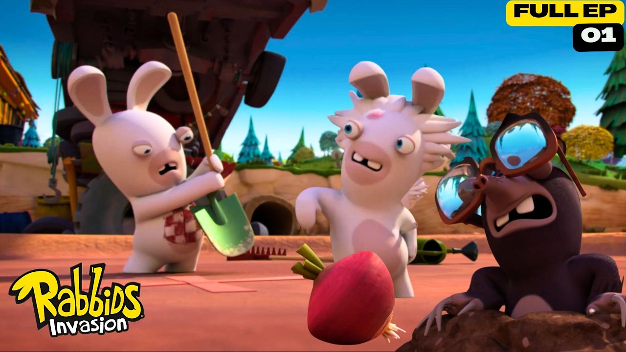 Mad Rabbid and the Infernal Mole | Rabbids Invasion - YouTube