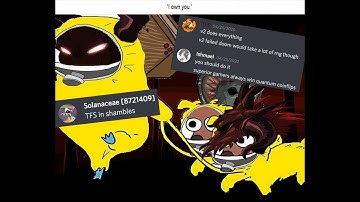 DragonFable - Doomknight v2 vs Failed Doom ("I own you." )