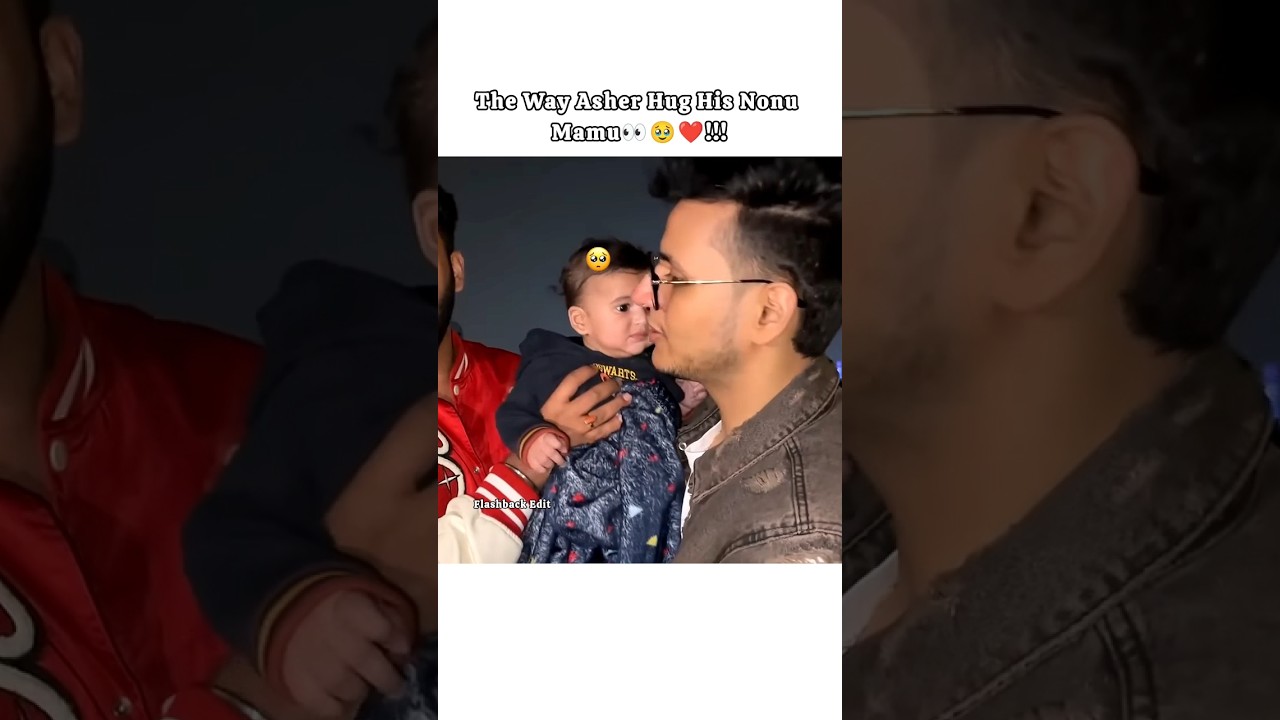 asher love nonu mamu so much ❤️👀!! #shorts #shortsfeed @triggeredinsaan