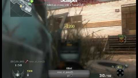 Awesome Cross Map Tomahawk on Drive-In in S&D!||Black Ops||