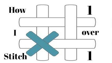 Flosstube #156 How I stitch 1 over 1!!!