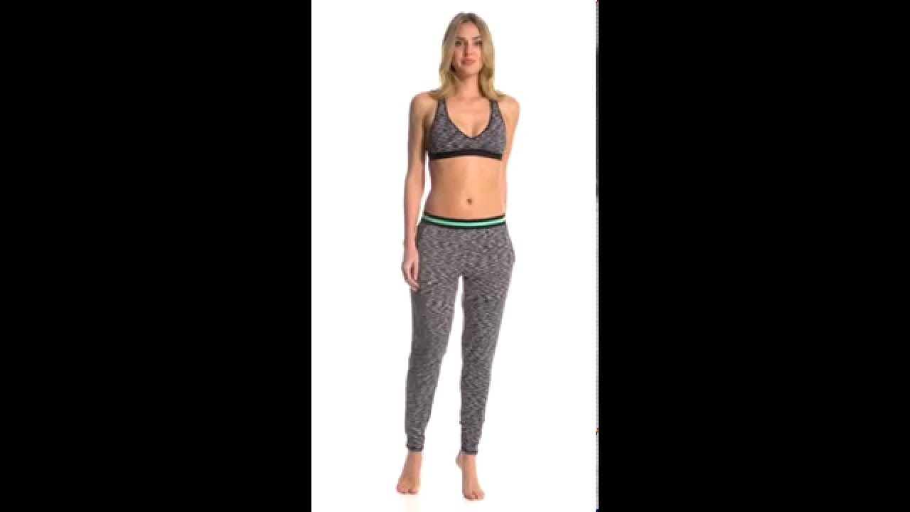 Anne Cole Women's Heather Colorblock Elastic Cover Up Pant | SwimOutlet.com