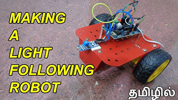 LIGHT FOLLOWING ROBOT | LDR Robot | ATL LAB Robot | non programmable robots