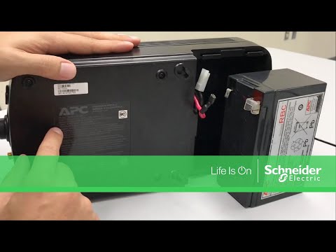 Replacing Battery in Back-UPS ES UPS | Schneider Electric Support