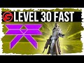 Destiny HOW to REACH LEVEL 30 SUPER FAST Level up fast in destiny level 30 RAID GEAR Strange Coins