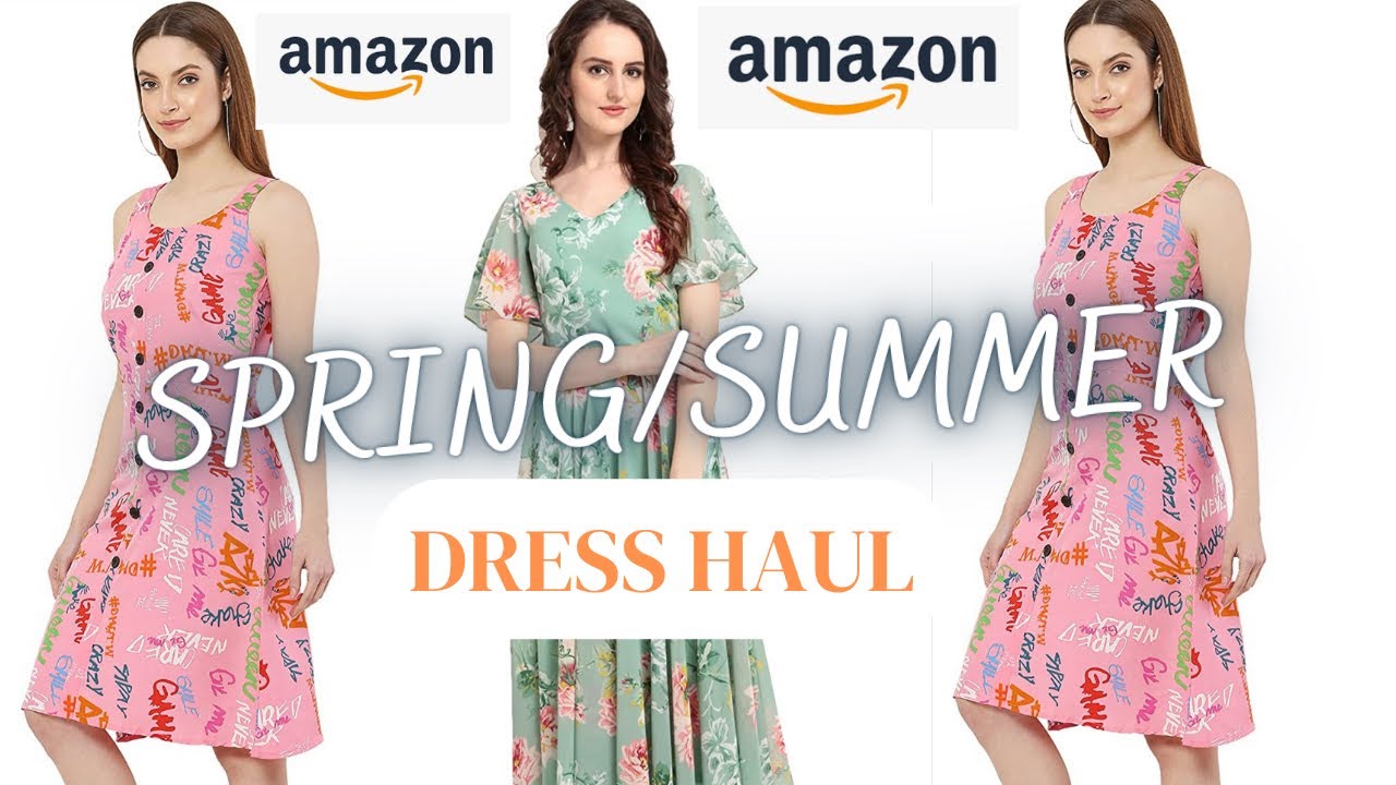 Amazon dress haul Summer dress at ₹349 only Best summer dress haul