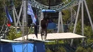 Steven Cohen High Dive Show The Great Escape and Splashwater Kingdom Lake George, NY
