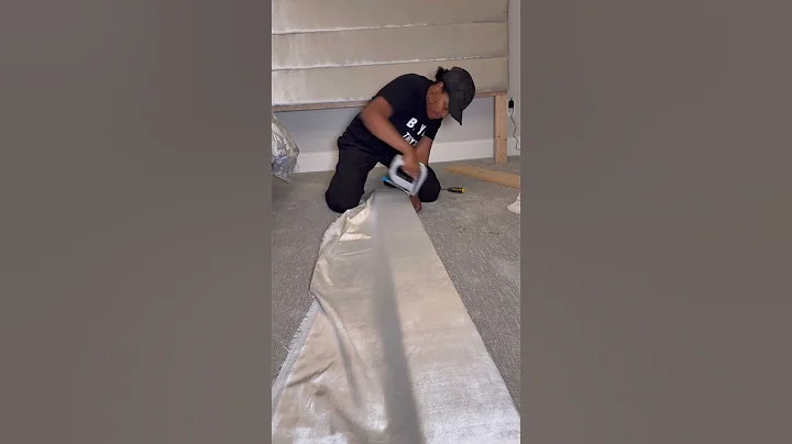 DIY Upholstered Headboard Part 2 #diyheadboard #bedroom #budgetfriendly