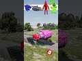 🔥Mr.Beast, Boost, Ban-Ban, Smile happy hoscar Cars🚗VS Barbiev Bollard BeamNG🚗🎮 Shorts!🔥
