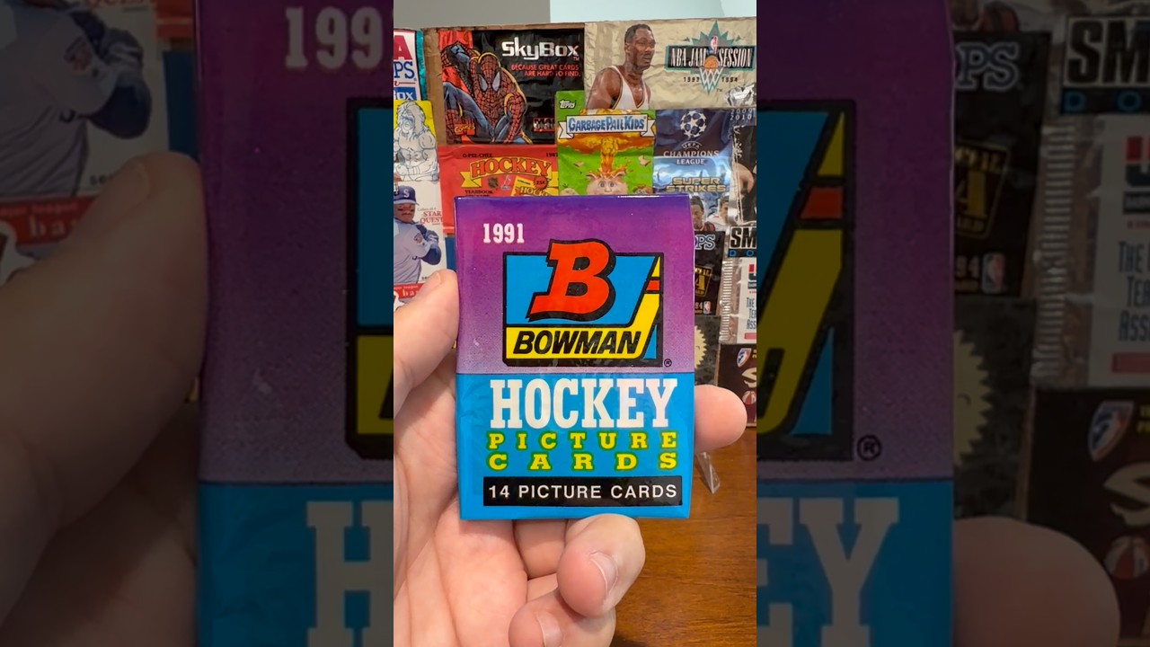 Хоккейные карточки Боумена НХЛ 1991-92 годов