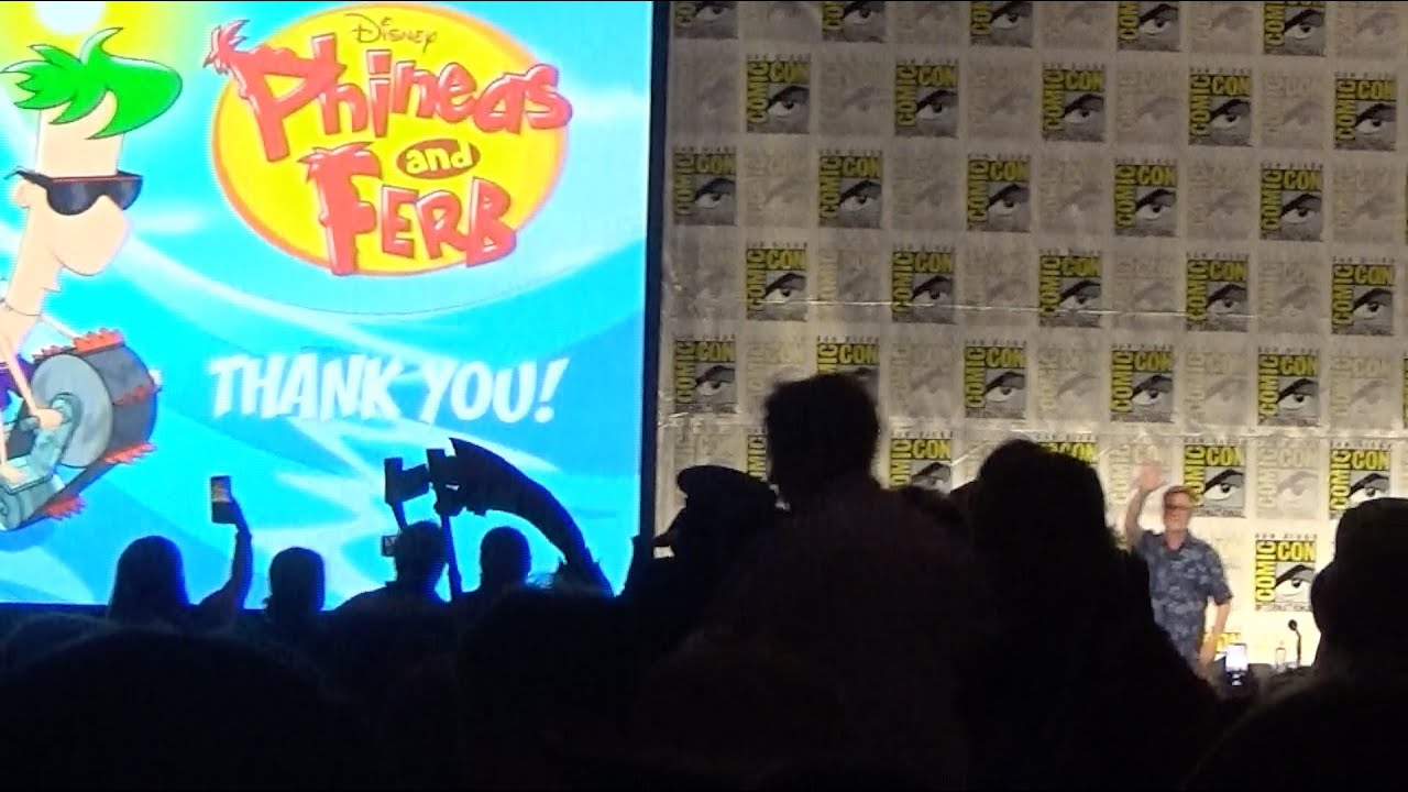 Phineas and Ferb Goodby with Dan Povenmire, Jeff Marsh, Vincent Martella,Ashley Tisdale,Alyson Stone