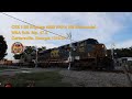 CSX I155 Engines #883 #3014 NB Intermodal Cartersville, Georgia 10/4/25