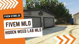 FiveM Hidden Weed Lab MLO #fivem #lab