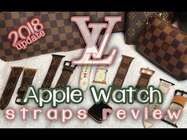 Unboxing: KASTANTONA Strap Maker Custom LOUIS VUITTON Monogram Canvas Apple Watch  Strap 