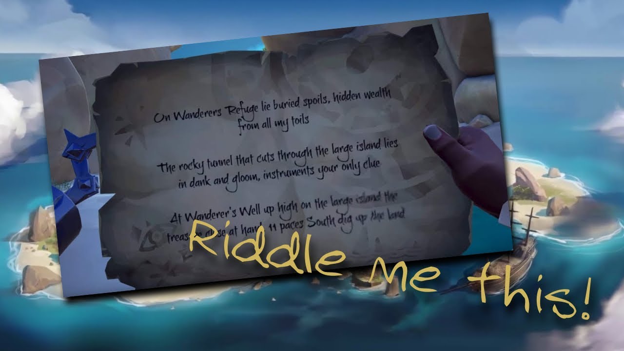 Sea Of Thieves Riddle Crooked Masts Youtube