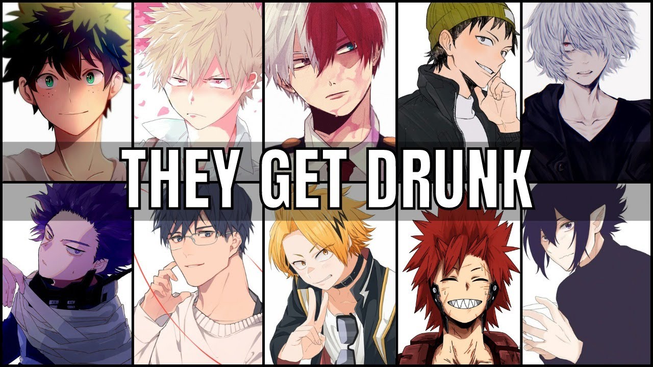 When they get drunk | Boyfriend Scenarios | MHA ASMR