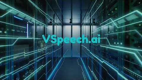 VSpeech.AI Advance Speech Recognition Technology. Speech to Text.