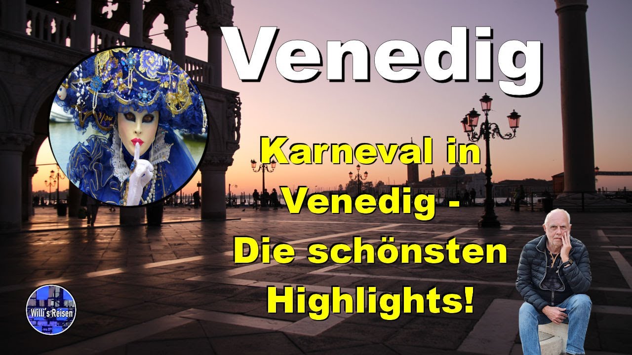 🇮🇹 Karneval in Venedig❗4K Die schönsten Highlights #Venedig