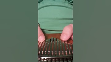 Thumbnail of Wildwood Flower for C major 17 Key Kalimba