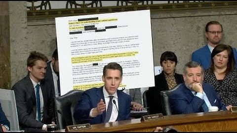 Hawley Forces Zuckerberg To Apologize To Families Of Child Exploitation Victims In Big Tech Hearing