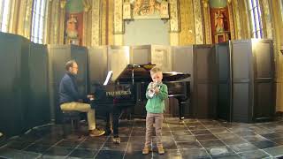 eMuse competition - Kobe Rodyns, Cornet, 6 years old - Belgium