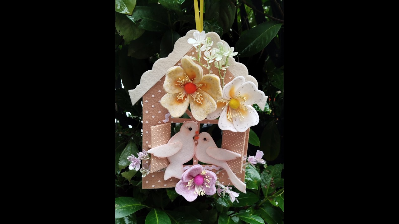 🌸 Fuoriporta primaverile con margherite e colombe – Tutorial completo 🕊️