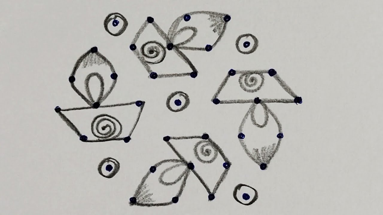 |కార్తీక మాసం స్పెషల్ దీపం ముగ్గులు 🌺🌺|karteeka masam rangoli designs 🌺🌺|@Mahasmantra |