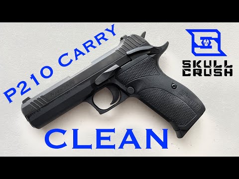 How to Clean the Sig Sauer P210 Carry