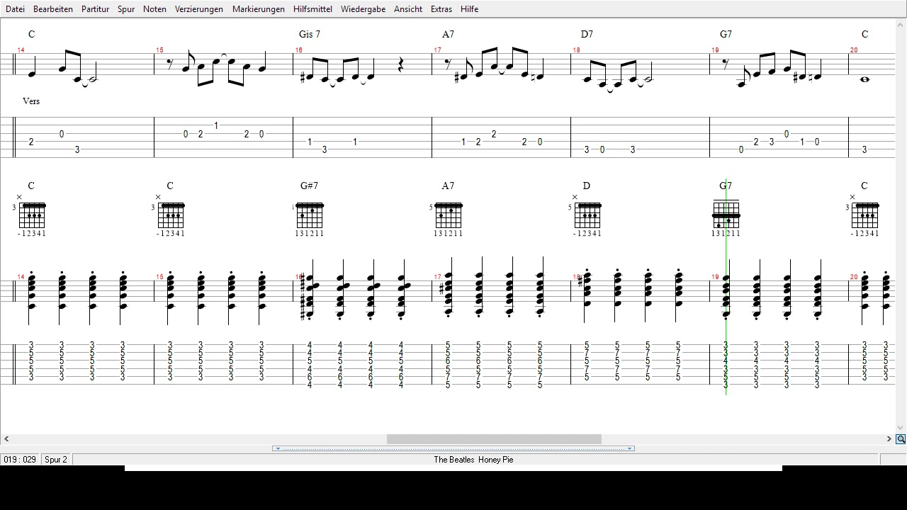 The Beatles Honey Pie Tabs YouTube