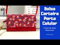 DIY Bolsa Carteira -  Easy shoulder bag - Pattern Included - Tuto Couture