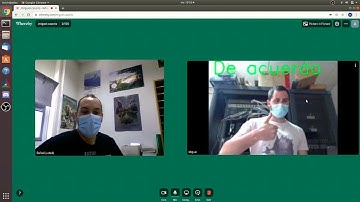 Triggering custom actions from hand gestures for videocall meetings