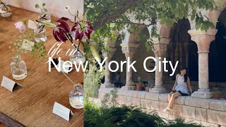 Life in NYC | Bar Hopping in Lower East Side, Date at Met Cloisters, Korean Naengmyun, Bingsu Pop Up