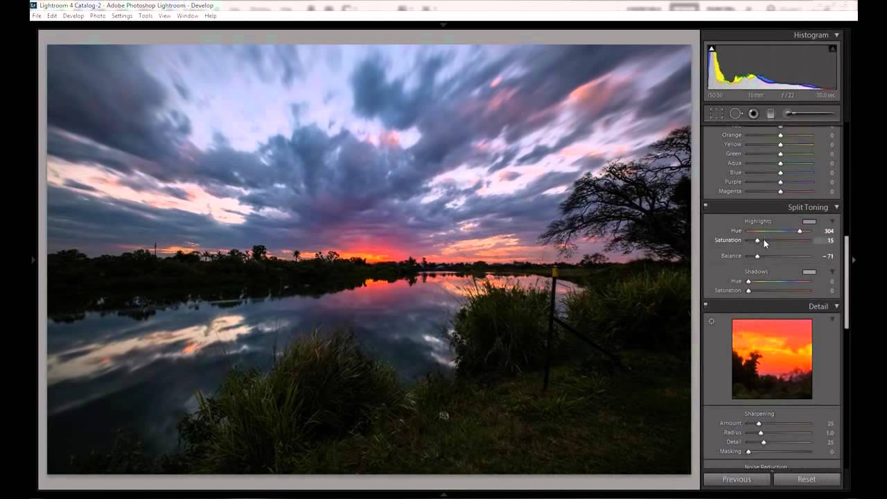 Adobe Lightroom 4   Editing Sunset   Sunrise Photos! 2015