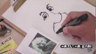 CARICATURA DE ALBERT EINSTEIN