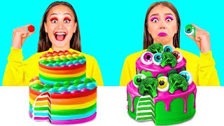Cake Decorating Challenge | Funny Food Hacks by KaZaZa Challenge