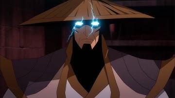 Lord Raiden - Powers and Fights from Mortal Kombat Legends: Battle of the Realms