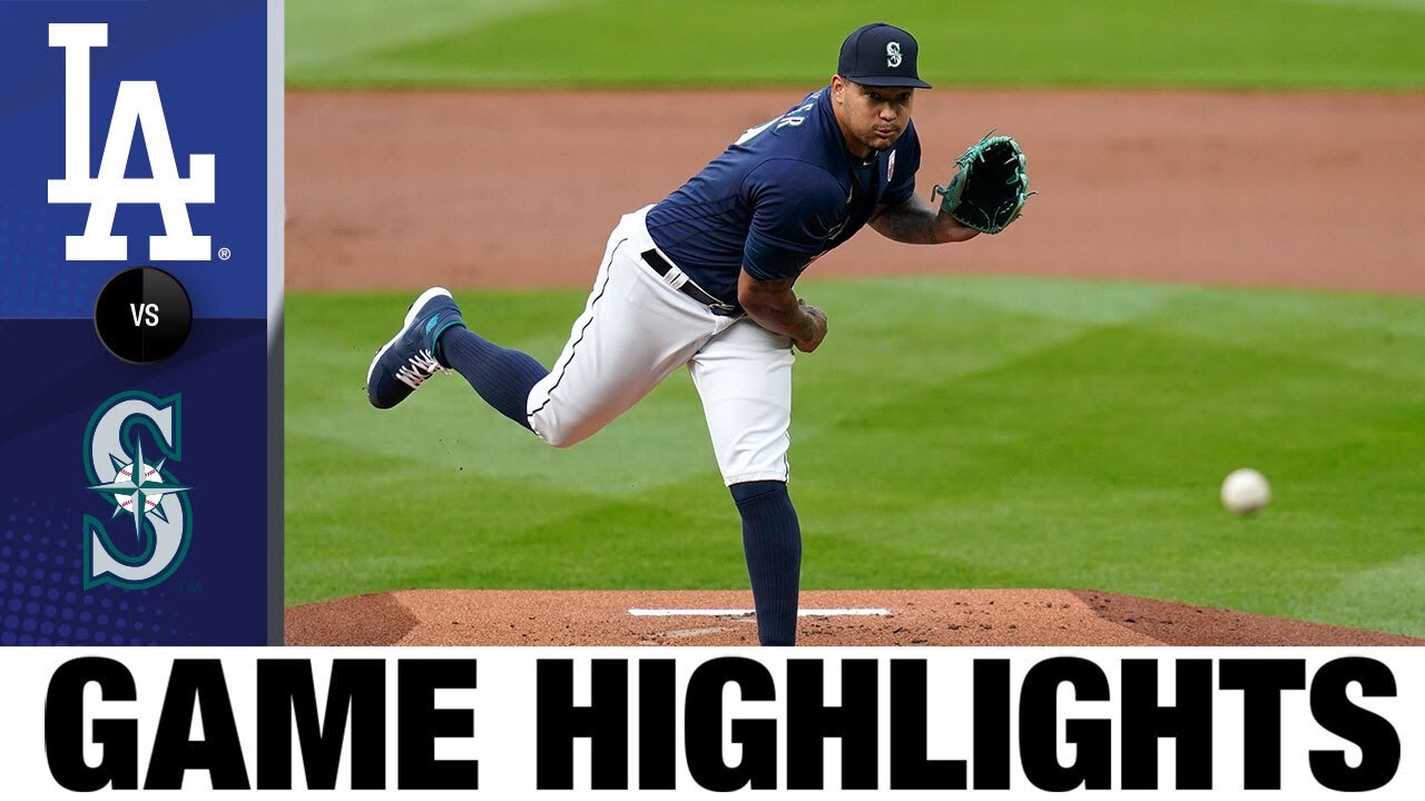 Austin Nola powers Mariners to 6-4 win | Dodgers-Mariners Highlights 8/19/20