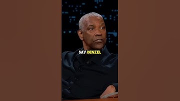 Denzel Washington On His Name