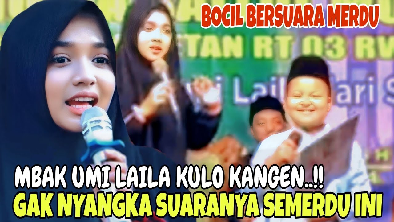 ADEK GANTA NGAK NYANGKA SUARANYA SEMERDU INI NING UMI LAILA & SEMUA JAMA'AH KAGUM