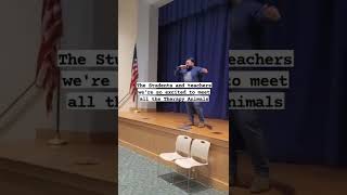 Pet Therapy Event At Halb Hebrew Academy Of Long Beach Middle School Grades - For Parshat Noach