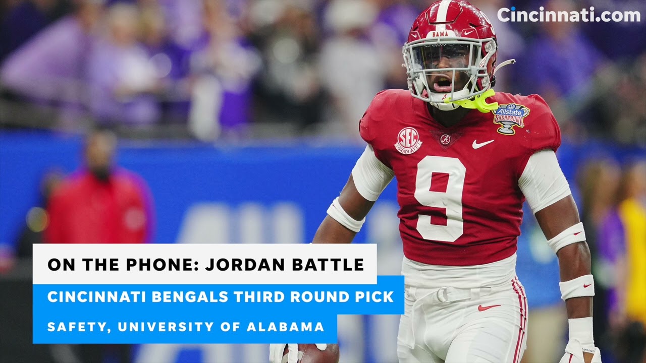 Jordan Battle gives first interview after Cincinnati Bengals draft pick