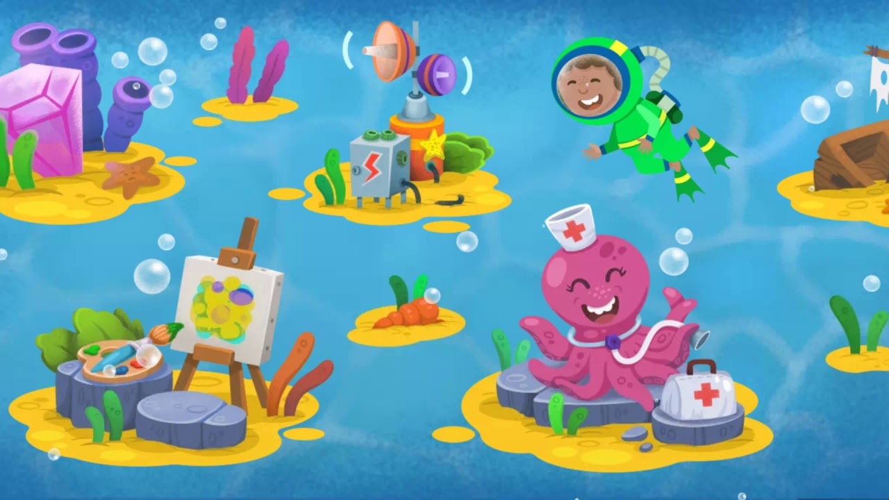 Kiddos under the Sea - Free Multilingual Educational Games for Kids ...