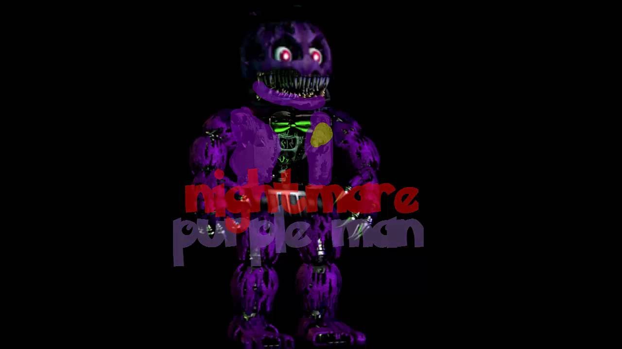 speed edit nightmare purple man full body {zabius}