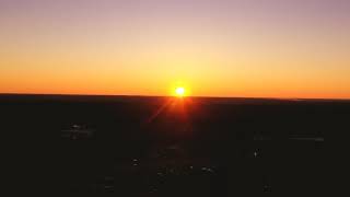 DJI Mavic Pro 2 - Hyperlaps Sunset. Spring Hope NC.