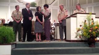 Drew's Eagle Scout Ceremony