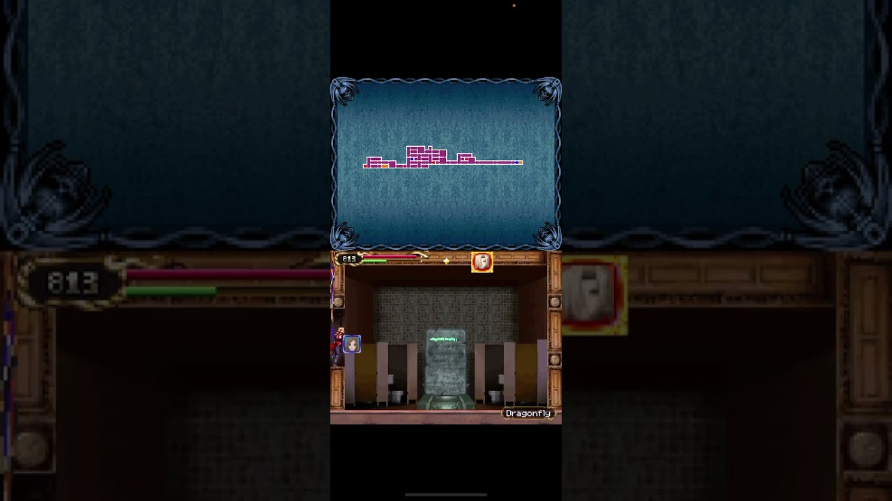 Castlevania: Portrait of Ruin - fast gold and SP (skill point) farming method (end game)