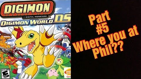 On The Hunt For Phil! | Digimon World DS | Part 5