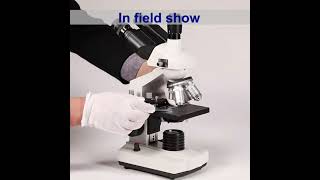 40X-5000X Compound Trinocular Optical Microscope
